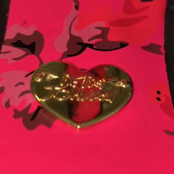 Betsy Johnson 'Sita' Pump Black Leather 6.5 M - Picture 5 of 8